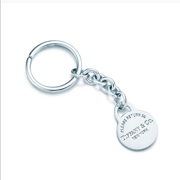 Tiffany & Co. Accessories - Tiffany & Co. Keychain with Round Tag